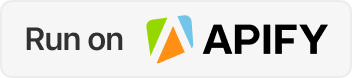 Run Sherlock Actor on Apify